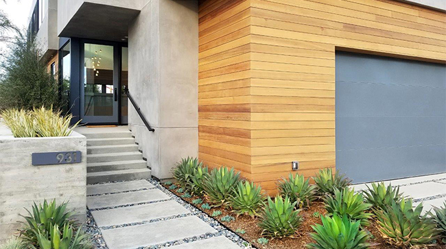 Rainscreen Siding by Wood Haven the Dorsky Residence in California